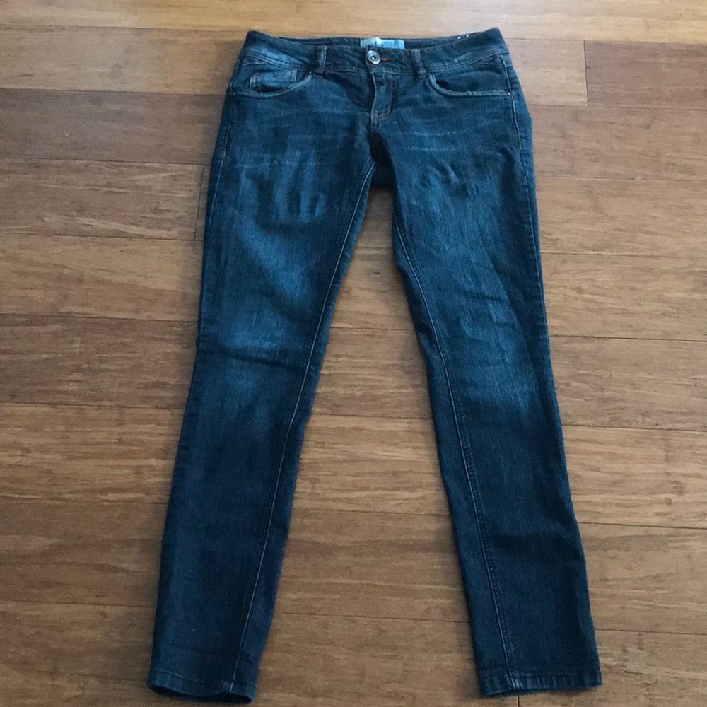 Straight leg jeans